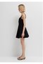 Black Short Dress 1310870-900 - 4