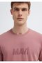 Logo Printed Pink T-Shirt Regular Fit / Normal Cut 0612896-70948 - 7