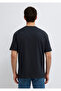 Black T-Shirt Loose Fit / Comfortable Loose Cut 0613589-71379 - 5