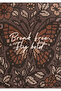 Butterfly Printed Brown T-Shirt Semi Slim Fit 1613867-70383 - 8