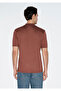 Brown (Tencel) ™ ) Modal Blended Polo T-Shirt Regular Fit / Normal Cut 0613163-70250 - 5