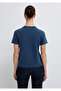 New York Printed Navy Blue T-Shirt Slim Fit / Narrow Fit 1614315-70757 - 6