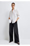 Pocket Detailed White Shirt Loose Fit / Relaxed Comfortable Cut 1211534-620 - 2