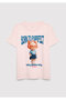 Cat Printed Pink T-Shirt Loose Fit / Relaxed Fit 7610466-91487 - 2