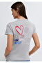 Cycling Printed Gray T-Shirt Semi Slim Fit 1613860-70075 - 2