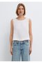 White Linen Blouse 1211484-620 - 4