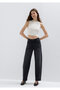 Tıya Iconic Anthracite Jean Trousers 1018900-A3056 - 2