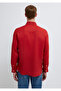 Red Linen Shirt Slim Fit / Narrow Cut 0211466-70454 - 5