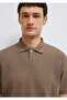 Brown Polo Shirt Loose Fit / Relaxed Fit 0613126-83866 - 6