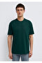 Soft-Premium Green T-Shirt Loose Fit / Comfortable Loose Cut 0613467-85370 - 3