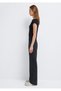 Black Basic T-Shirt Fitted / Bodycon Cut 1613807-900 - 5