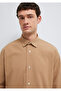 Brown Shirt with Pockets Loose Fit / Relaxed Fit 0211871-88616 - 7