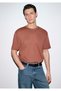 Kiremit Basic T-Shirt Loose Fit / Comfortable Loose Cut 0613168-70250