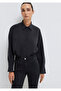Black (TENCEL™ ™ ) Liyosel Blended Shirt Loose Fit / Relaxed Fit 1211373-900 - 2