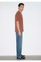 Kiremit Basic T-Shirt Loose Fit / Comfortable Loose Cut 0613168-70250 - 6
