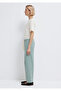 Green Trousers with Lace Detail 1011203-70113 - 5