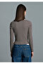 Striped Brown Polo T-Shirt Fitted / Slim Fit 1613836-91456 - 5