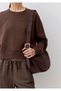 Brown Sweatshirt 1S10425-88067 - 2