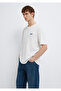 Printed Ecru T-Shirt Loose Fit / Loose Relaxed Fit 0612840-70057 - 2
