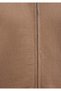 High Collar Zippered Brown Sweatshirt 0S10377-70378 - 7