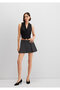 Wool Blend Anthracite Skirt 1310806-89329 - 3