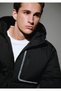 Water Repellent K Hooded Black Inflatable Jacket 0110463-900 - 3