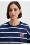 Striped Navy Blue Sweatshirt 1S10456-84634 - 5