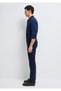 Marcus Dark Navy Comfort Gabardine Trousers 0035190674 - 4