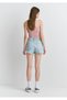 Tyra 90S Ice Blue Jean Shorts 1410011-89737 - 4