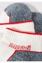 Logo Detailed Ecru Booties Socks 0911604-620 - 2
