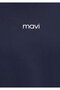 Logo Printed Interlock Navy Blue T-Shirt Regular Fit / Normal Cut 1612829-85315 - 8