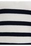 Semi-Zip Striped White Sweater Slim Fit / Slim Fit 0710131 -70057 - 7