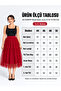 Ag Country Plus Size Lined Layered Tulle Midi Skirt - 5
