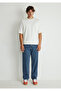 Crew Neck White T-Shirt Loose Fit / Loosely Comfortable Cut 0611614-70057 - 3