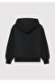 Logo Printed Hooded Anthracite Sweatshirt7610035-70087 - 4