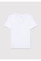 Miav Printed White T-Shirt Regular Fit / Normal Cut 66332620 - 4