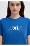 Cat Logo Printed T-Shirt Regular Fit / Normal Cut 1611478-32213 - 6