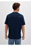 Istanbul Printed Navy Blue T-Shirt Loose Fit / Loose Relaxed Fit0611881-70490 - 4
