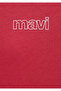 Logo Printed Red T-Shirt Loose Fit / Loose Relaxed Fit1611309-70985 - 8