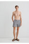 Gofre Fabric Gray Short Swim Shorts 0910235-70119 - 2