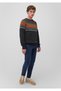 Jacquard Crew Neck Sweater Regular Fit / Normal Cut 070656-29822 - 3