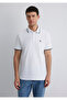 Stripe Detailed White Polo T-Shirt Slim Fit / Slim Fit 066039 -620 - 3