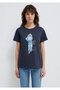 Denim Girl Printed Anthracite Istanbul T-Shirt Regular Fit 168890 -29726 - 3