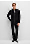 Zippered Black Knitwear Cardigan Slim Fit / Slim Fit 070697 -900 - 2