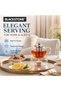 600ml Glass Teapot With Removable Stainless Steel Strainer & Lid