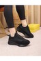 Cena Full Black Color Suede Women's Daily Walking Shoes - 4