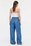 Women's Elastic Waist Striped Pants - 6