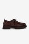Brown Shoes Loafer Moccasin Casual Ergonomic Comfortable Soft Sole Masculine Shoes Lace-Up Moccasins - 2