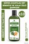 Rosemary and Oat Extract Shampoo That Helps Fast Hair Growth 485 ml - 10 Pieces