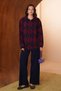 Women's Diamond Patterned Full-Length Zippered 2-Piece Knitwear Hijab Set 8444